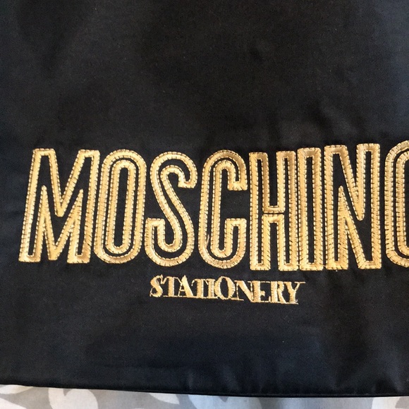 MOSCHINO Vintage Nylon / leather tote - Picture 6 of 11